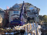 Millionaire businessman demolishes his £6mil seaside mansion to build nine luxury flats