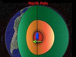Earth’s solid-iron inner core has been growing faster on one side than the other