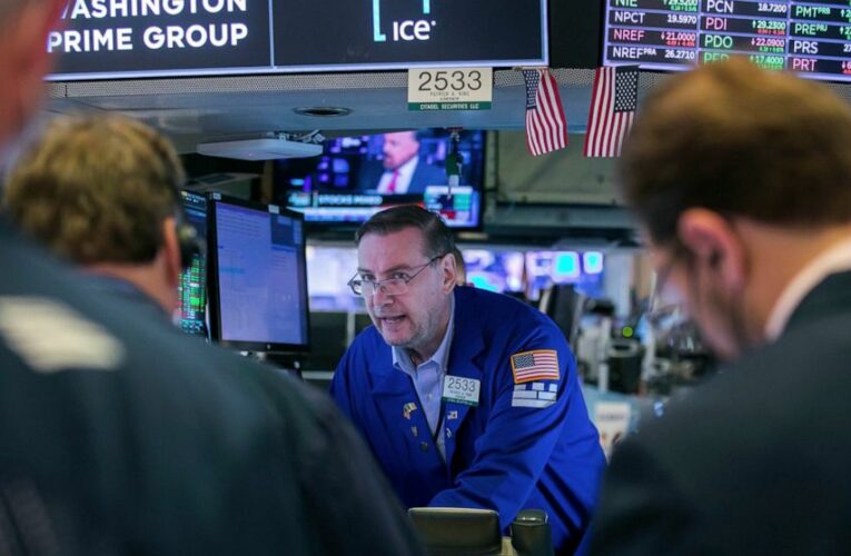 US stocks dip from records ahead of Fed meeting on rates