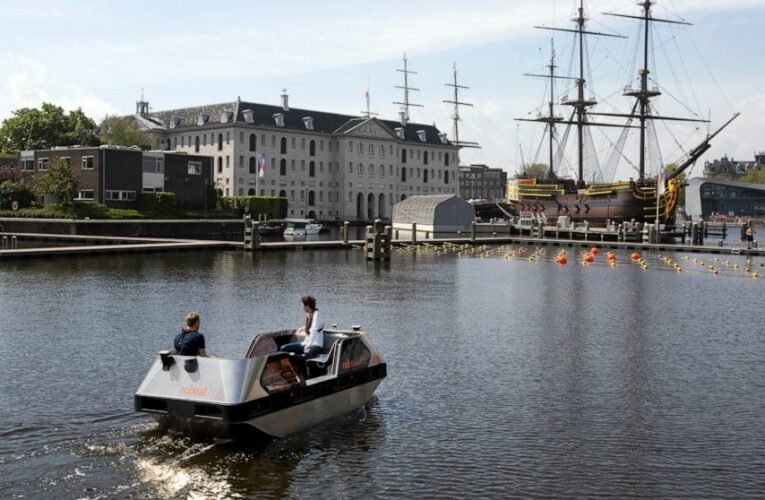 Amsterdam tests out electric autonomous boats on its canals