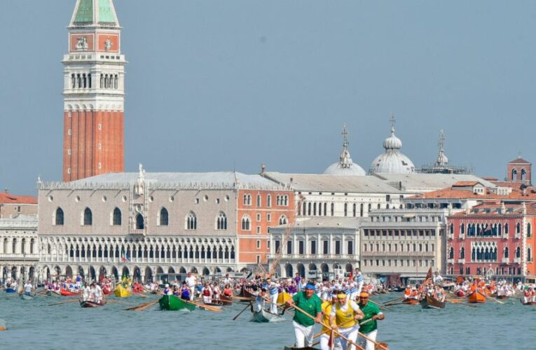 Cruise ships restart in Venice, bring environmental protests