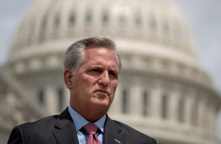 The House minority leader ditches the idea to boycott the Jan. 6 committee and finalizes a GOP roster