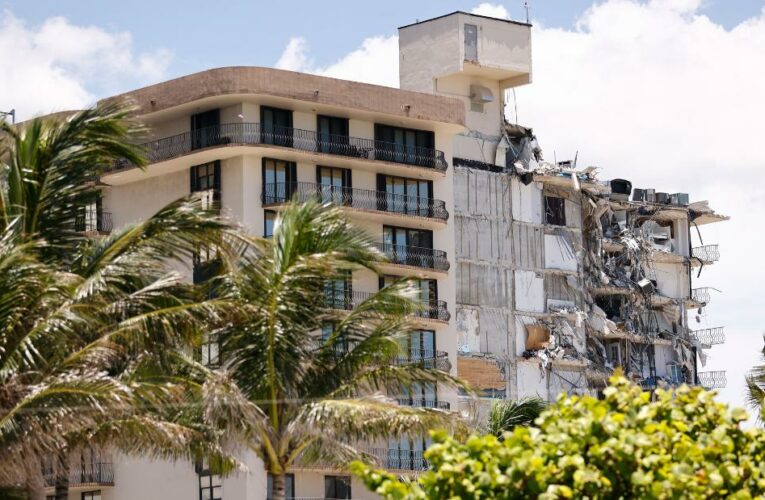 Engineers plan to demolish the standing portion of the building ahead of the storm that’s expected to bring heavy rain and strong winds