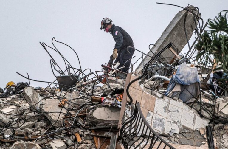 ‘Got to get out of here’: Officials release harrowing 911 calls from condo collapse