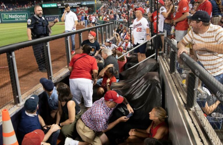 At least 3 people were wounded in a shooting outside Nationals Park during a game between the Washington Nationals and the San Diego Padres