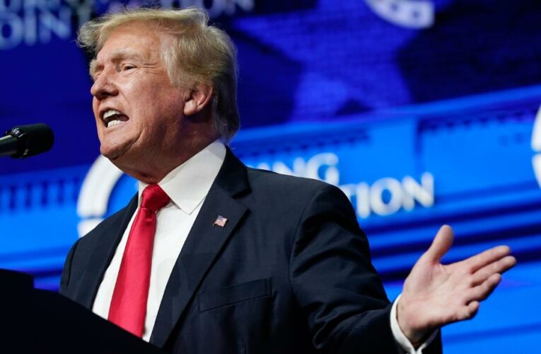 The former President used his latest speech to try to create a new truth about vaccines, his former vice president and the 2020 election he legitimately lost