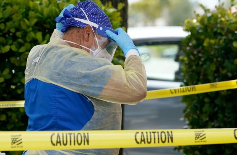 The Covid variant surging across the US appears to cause more severe illness and spreads as easily as chickenpox, an internal CDC document states