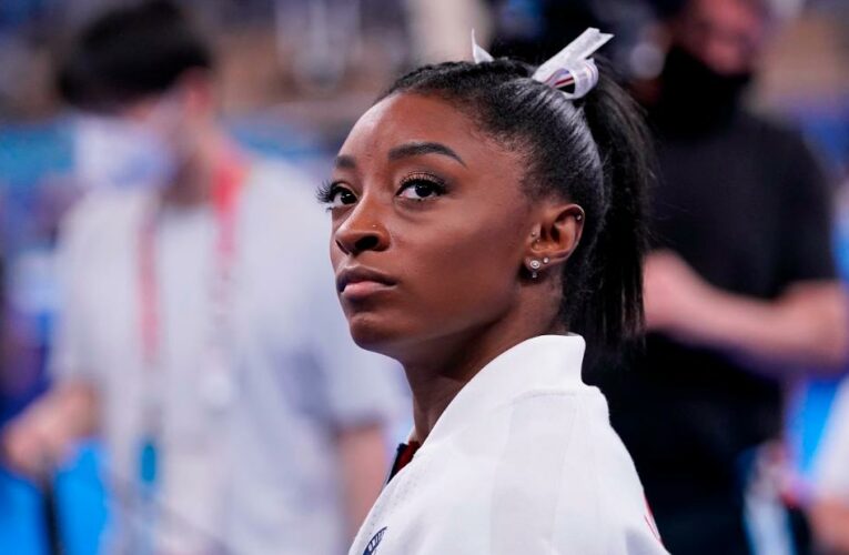 Simone Biles reveals why she withdrew at press conference