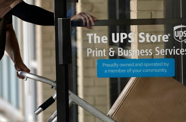 UPS earns $2.7 billion but volume dips as stores reopen