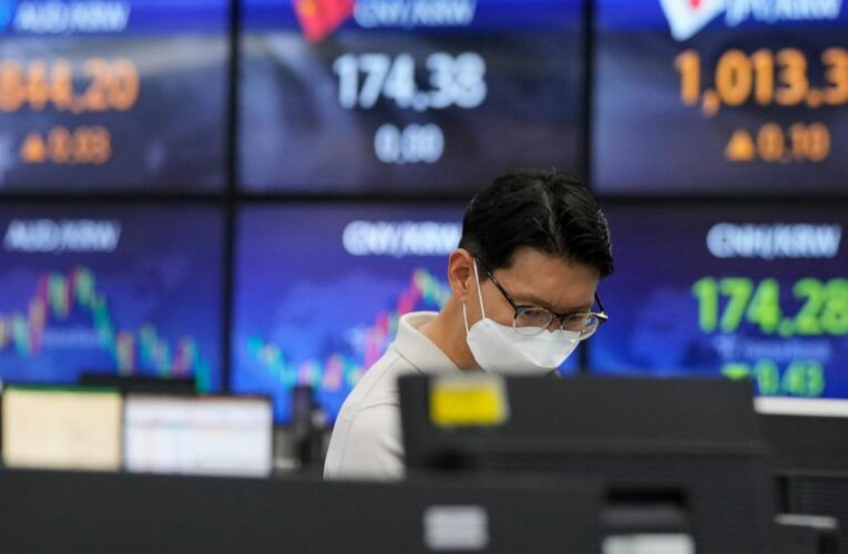 Asian shares higher, but China down after tough talk from Xi