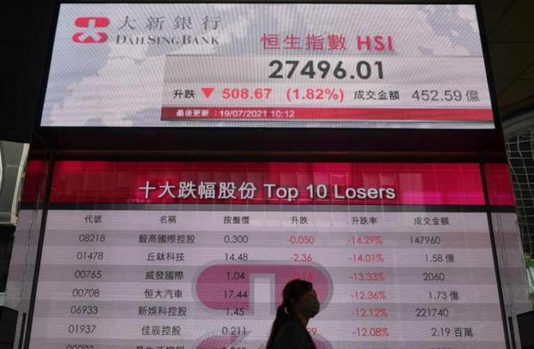 Stocks skid as virus fears shake markets; Dow falls 2.1%