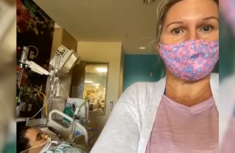 It was just a few trips around a hospital bed, but for Agnes Velasquez, seeing her 15-year-old off a ventilator brought tears to her eyes