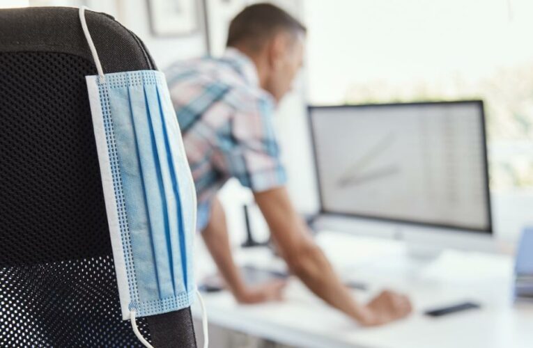 How safe is it for vaccinated people to return to in-person work? An expert weighs in