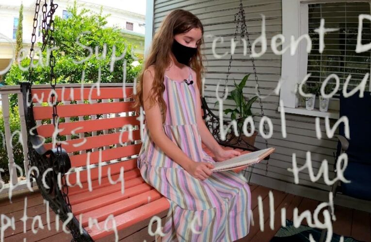 12-year-old sends letter to school board about mask mandate