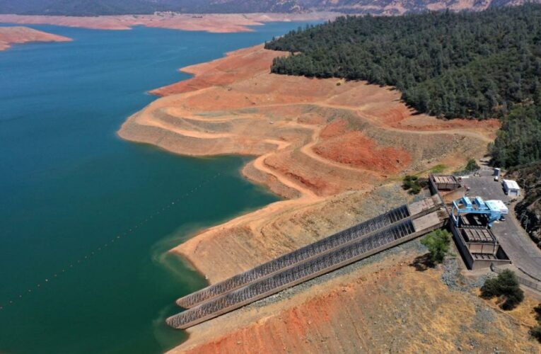 California hydropower plant forced to shut down as water levels fall at Lake Oroville