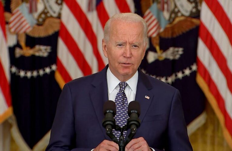 Biden celebrates a bipartisan win after Senate passes massive infrastructure bill