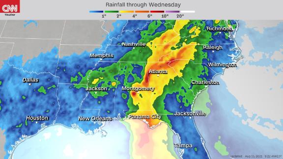Fred regains tropical storm status en route to Florida as Haiti braces for Grace