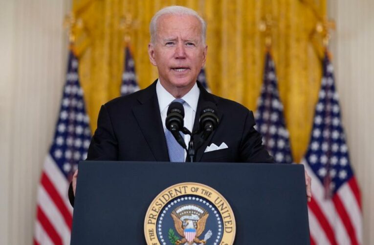 The President says there was no good time to withdraw US forces from Afghanistan, but things unfolded quicker than anticipated