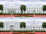 Renderings show rejected designs for the White House from a 1792 design competition