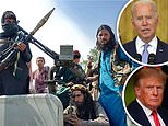 Biden blames Trump for ‘leaving the Taliban in the strongest position militarily since 2001’&nbsp;