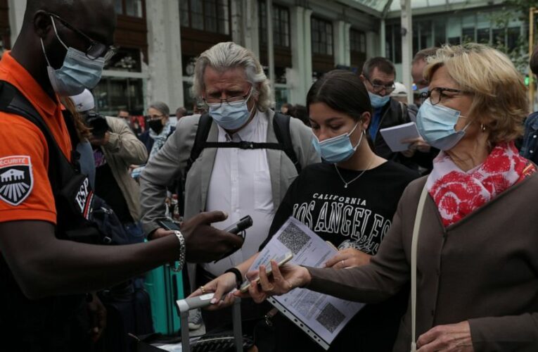 France’s virus pass now required in restaurants, trains