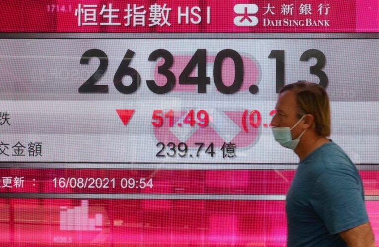 Asian shares slip amid pandemic, Afghanistan worries