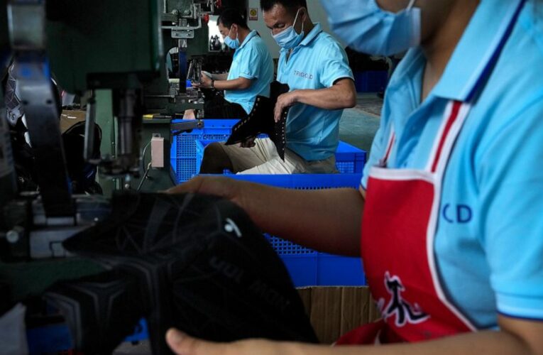 China’s manufacturing sector slows as export demand weakens