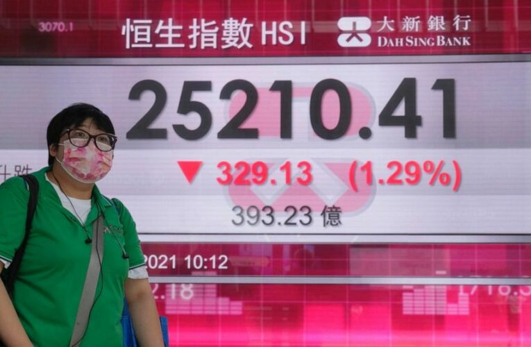 Asian shares mixed in muted trading amid virus worries