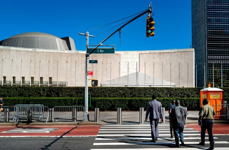 The United Nations is holding its first post-Covid meeting, with the possibility that the visiting delegations might themselves pose a health threat