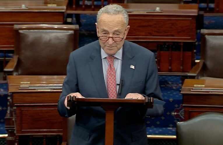 Schumer says Senate will vote today on stopgap bill to avert shutdown