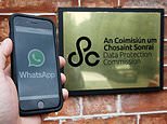 WhatsApp fined £193million by Ireland for breaching EU laws over how it shares user data