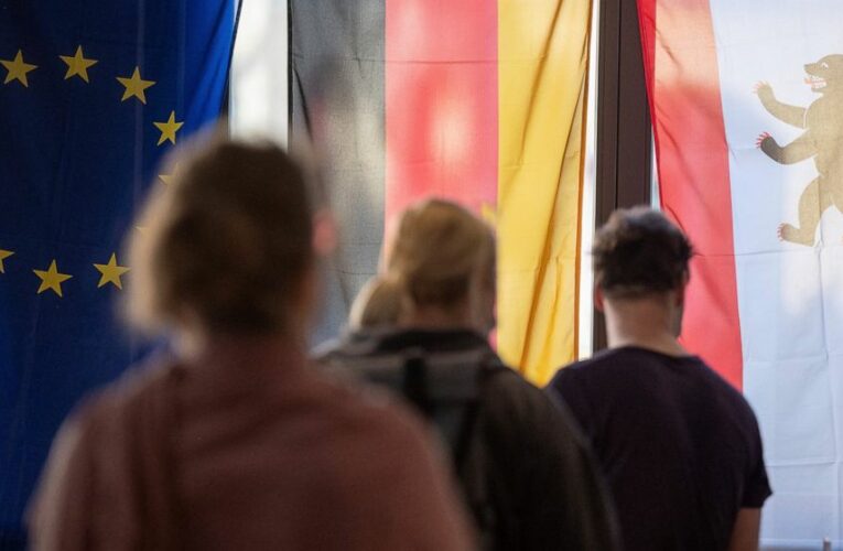 Merkel’s bloc stumbles badly in Germany; horse-trading ahead
