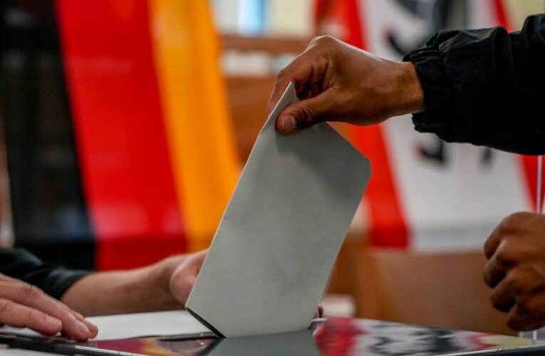 The Latest: German far-right party projected to lose votes