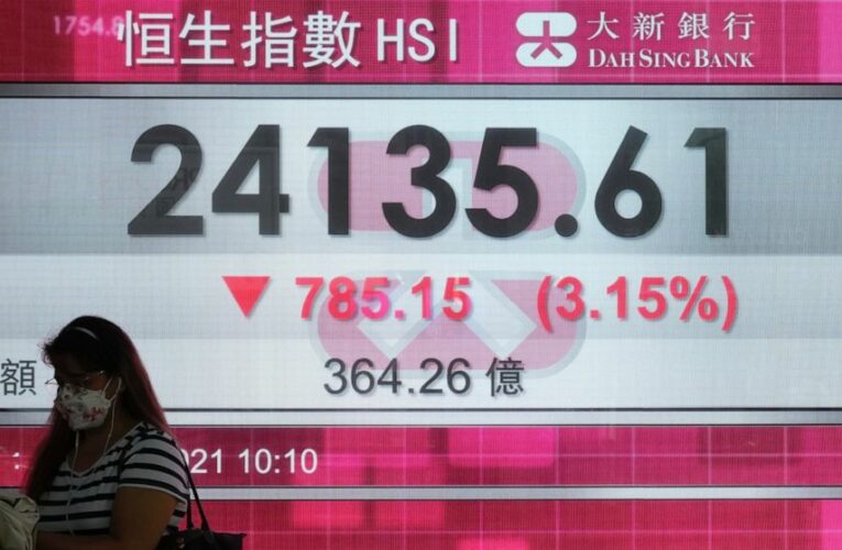 World shares, US futures sink on jitters over Fed moves