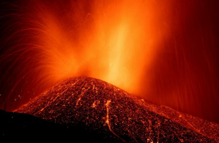 Lava flow slows on Spanish island after volcanic eruption