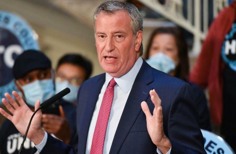 New York City vaccine requirement will extend to all city workers, Mayor Bill de Blasio says