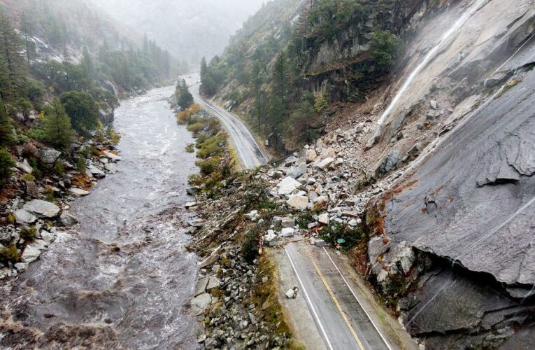 In photos: West Coast braces for a barrage of weather hazards