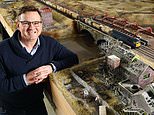 Britain’s biggest model railway is set to go on display: Man, 53, spends £250K over six years