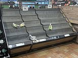 Shelves empty across UK as supply chain crisis leaves Britons claiming they are ‘unable to buy food’