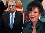Dame Joan Collins reveals Prince Andrew brought a ‘very pretty girl’ to a dinner party in the 1980s