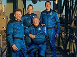 William Shatner and three others launch 62 miles above Earth on Blue Origin’s New Shepard