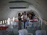 The Boeing 707 in the West Bank that’s been converted into a restaurant