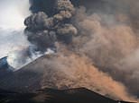 Airlines forced to cancel half-term holiday flights as Mount Etna spews ash and smoke 