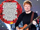 Ed Sheeran reveals he has tested positive for Covid-19