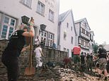 What a difference 100 days makes: Photos show the recovery in a German town after devastating floods