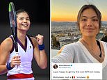 Emma Raducanu unleashes Romanian to tell locals she loves them after picking up win