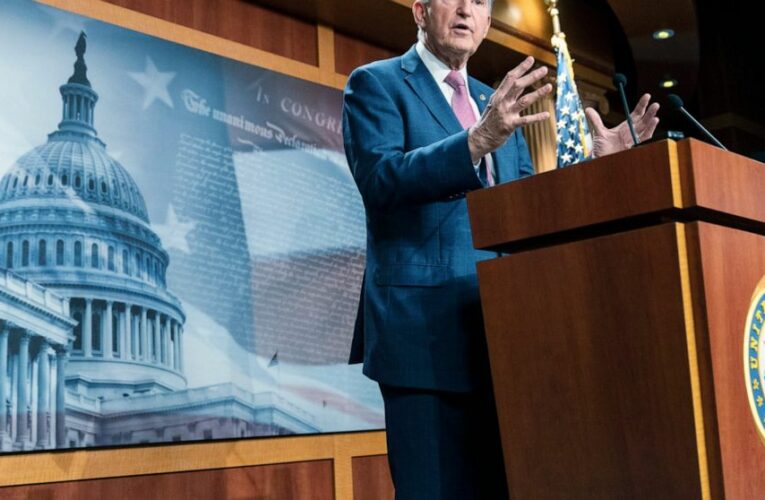 Manchin wavers on Biden’s plan, Democrats vow to push ahead