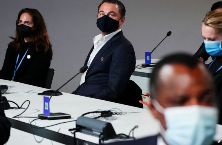 The Latest: UK sets net-zero plan for its financial sector