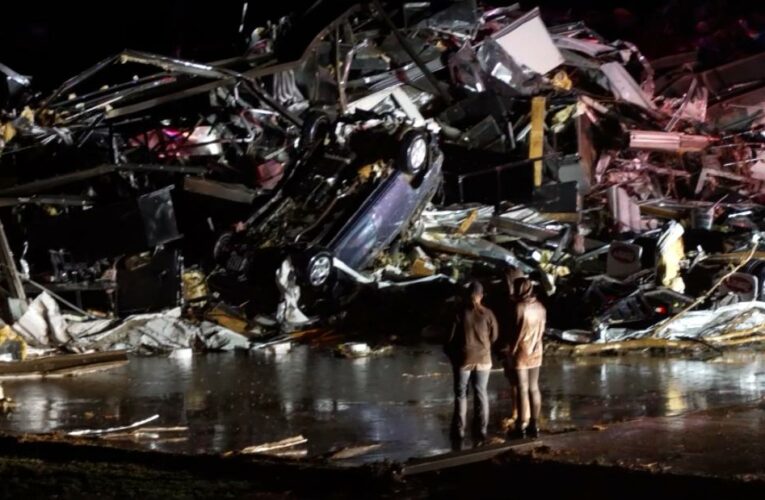 ‘Indescribable’: See aftermath of Kentucky tornadoes