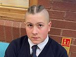 Schoolboy, 14, is put in isolation after going to class with his hair in plaits
